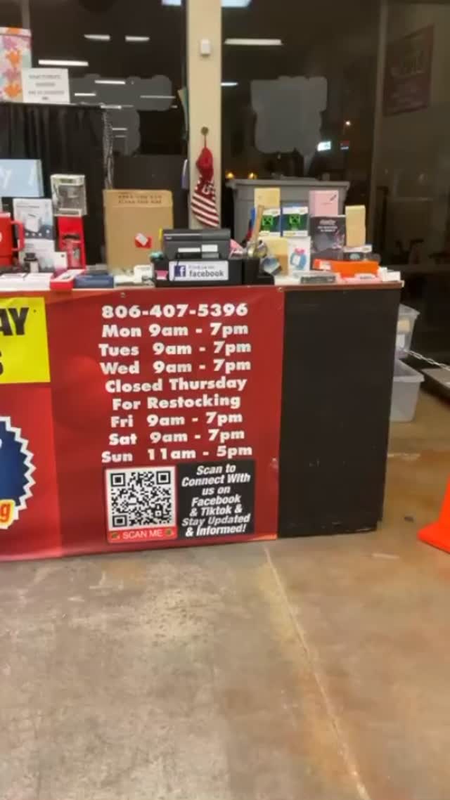 Inside Bargain Bins - bin store floor view