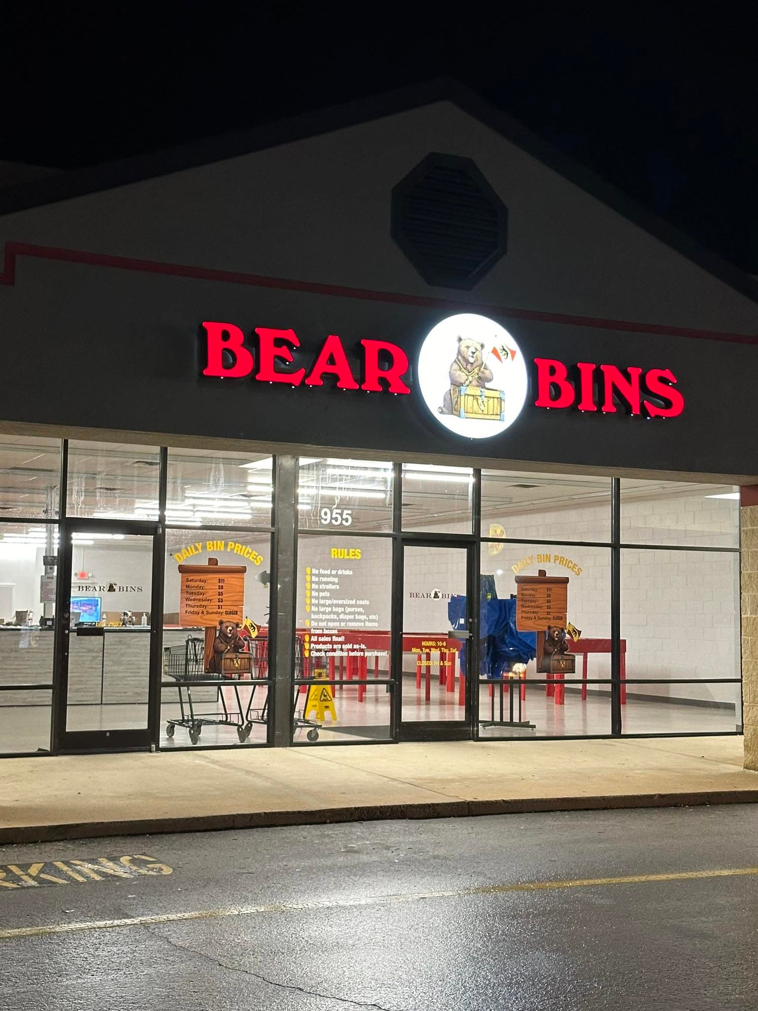 Bear Bins