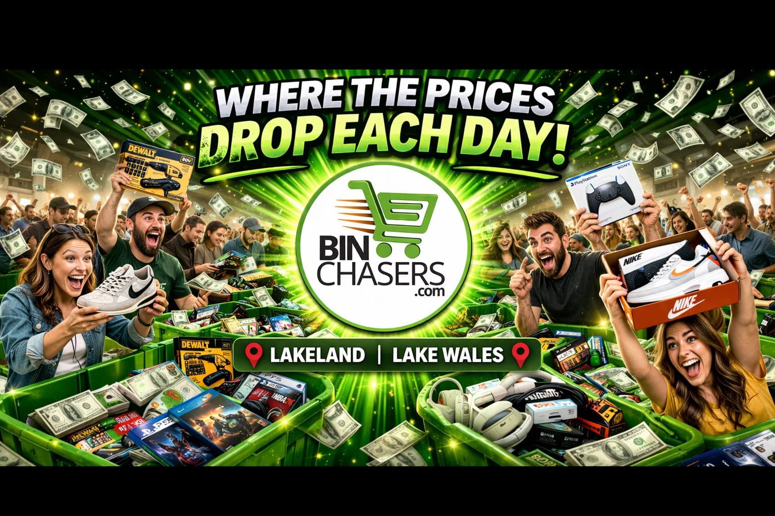 Bin Chasers