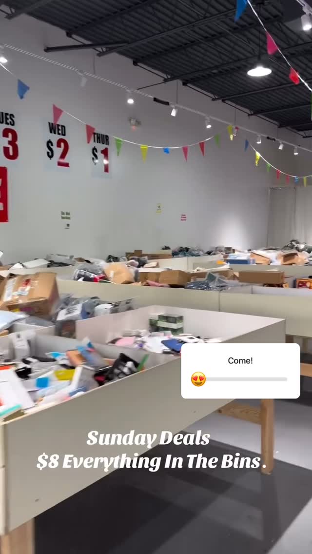 Inside Bin -Go Hunter — bin store floor view