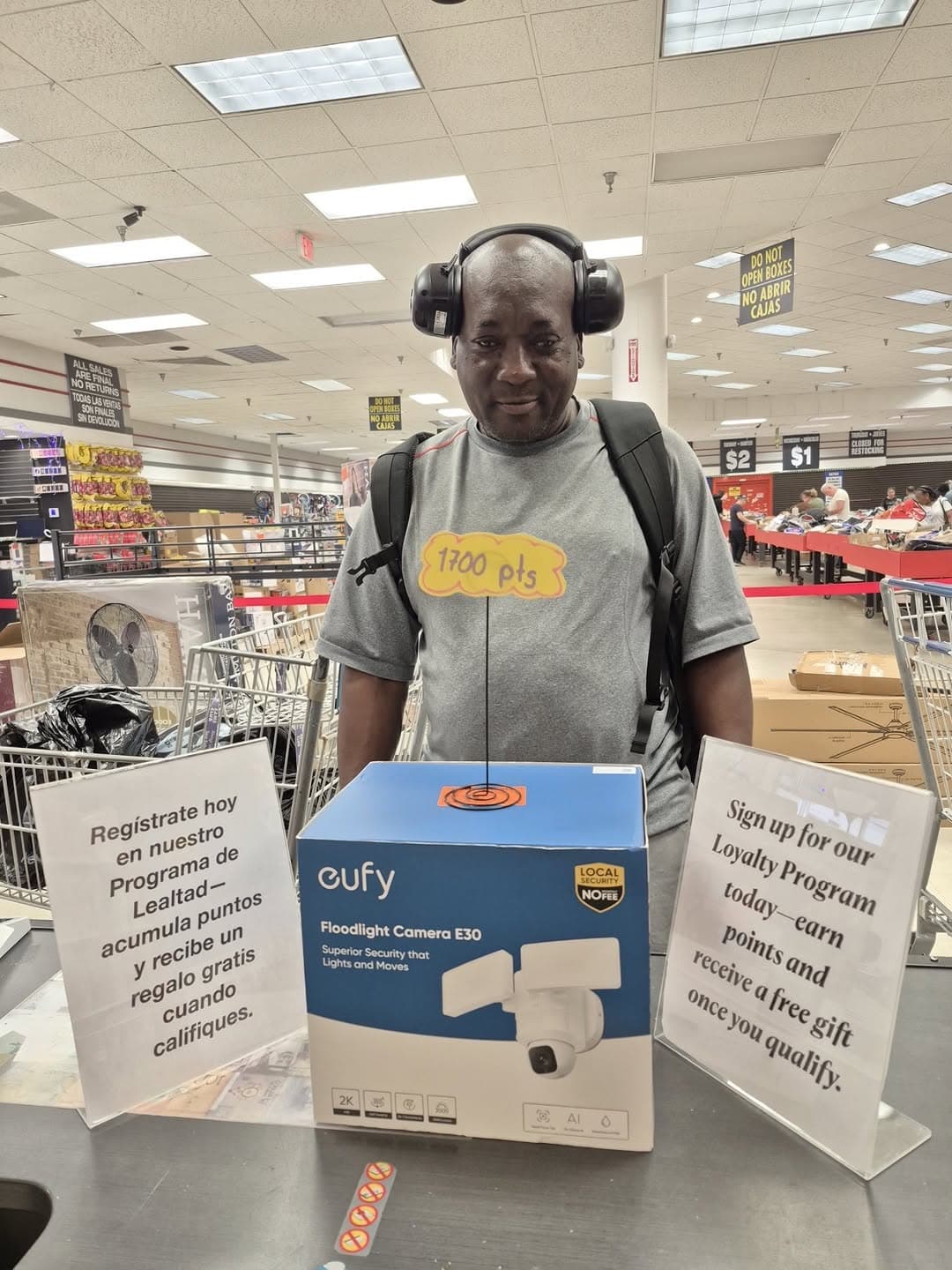 REDEEMED WITH POINTS ✔️
CONGRATULATIONS 🎊🥳
This item redeemed with reward points. Don't forget to sign up using your phone number to start earning points.
📍Store Address: 1241 Mount Zion Rd, Morrow, GA 30260
☎️ Phone: (678) 545-6101
#BlackFriday #atlanta
#binstore #discount #discountstore