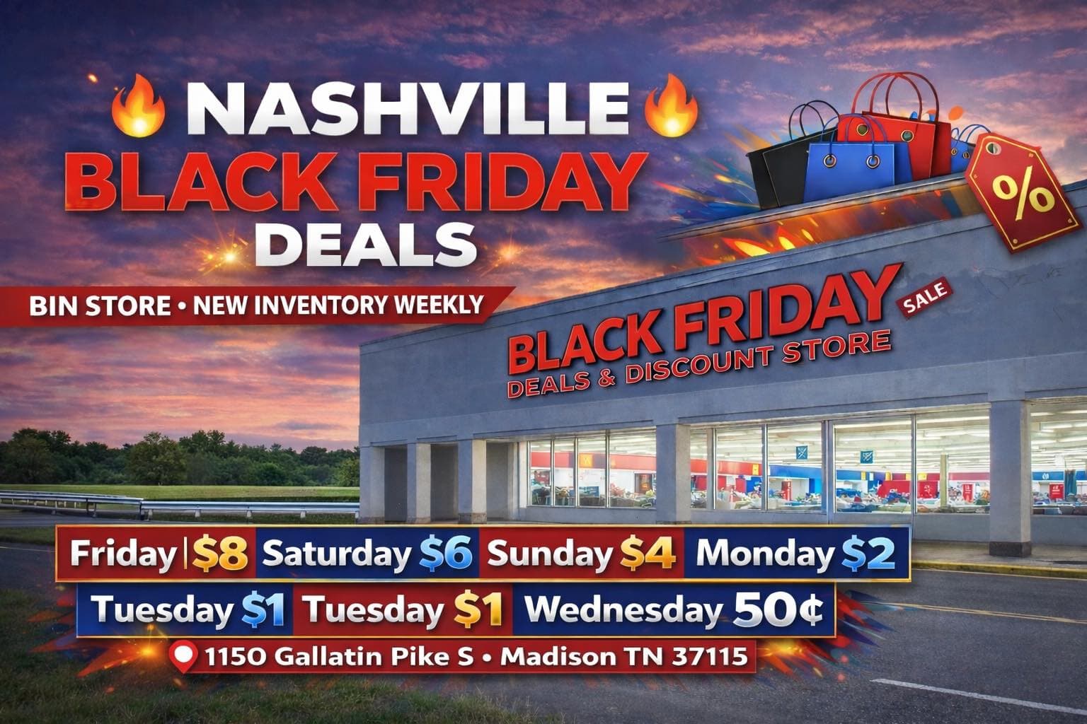 Black Friday Deals Nashville TN