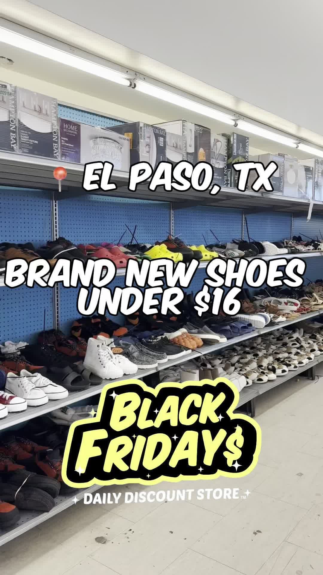 Inside Black Fridays - bin store floor view