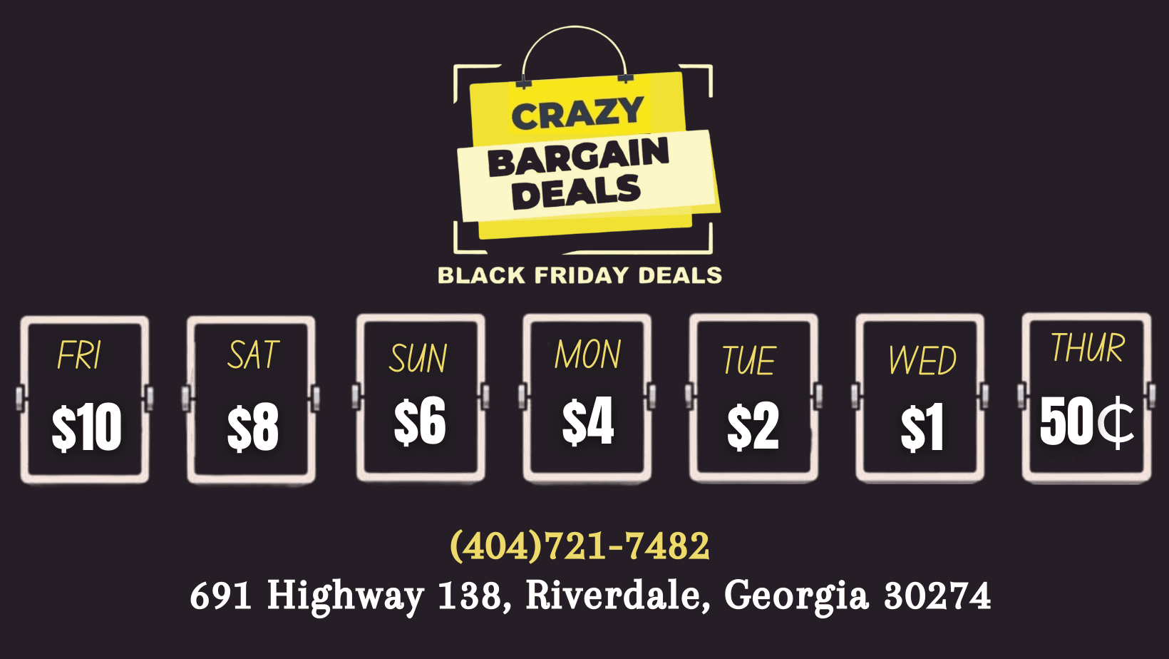 Crazy Bargain Deals