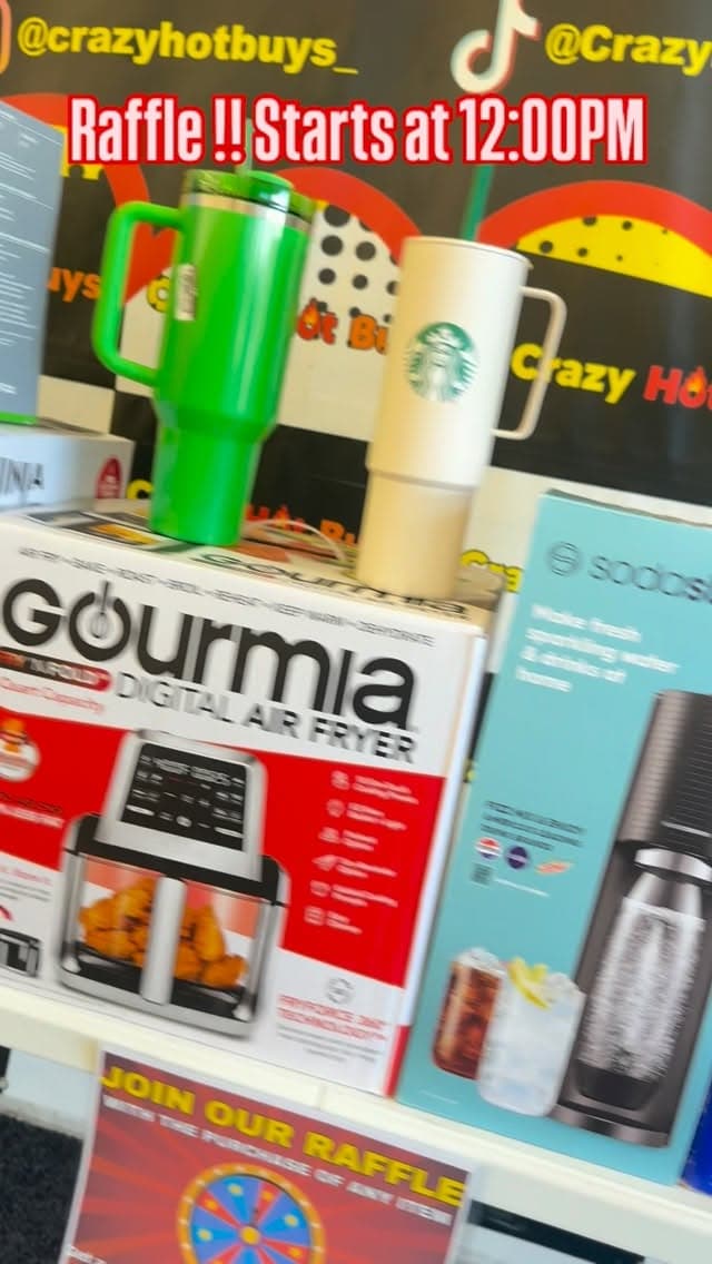 Inside Crazy Hot Buys - bin store floor view