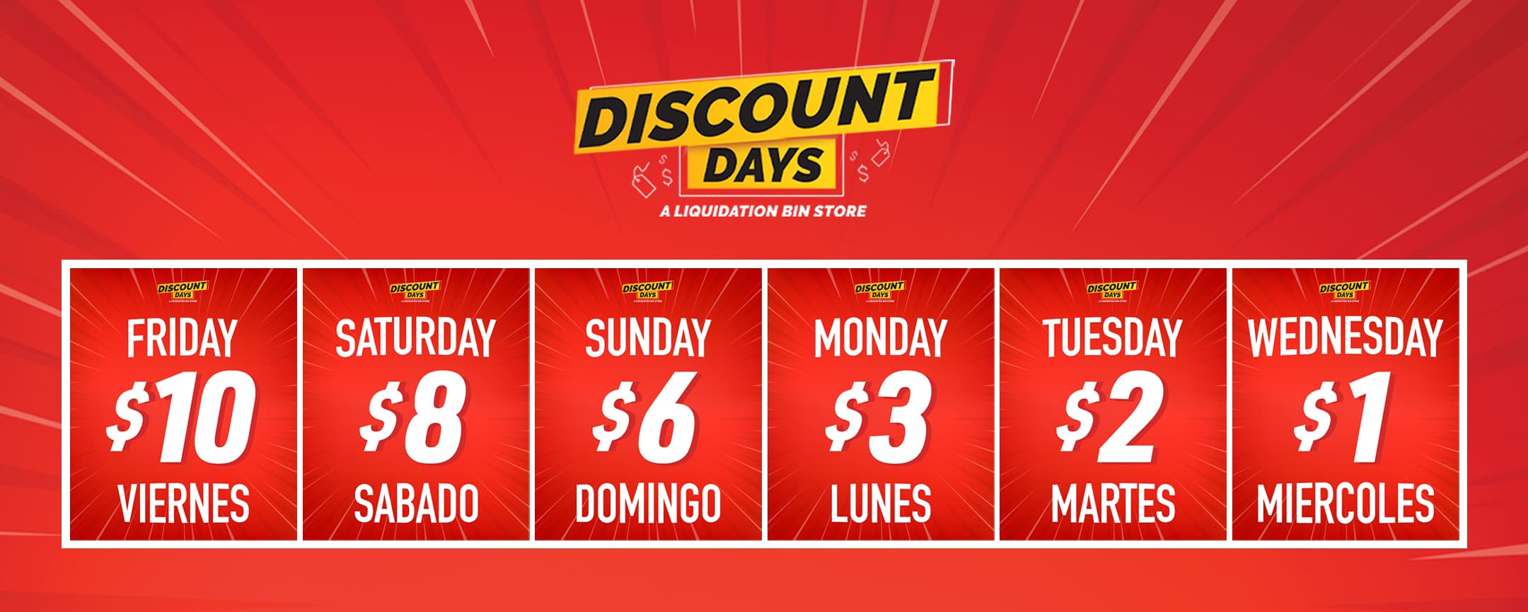 Discount Days