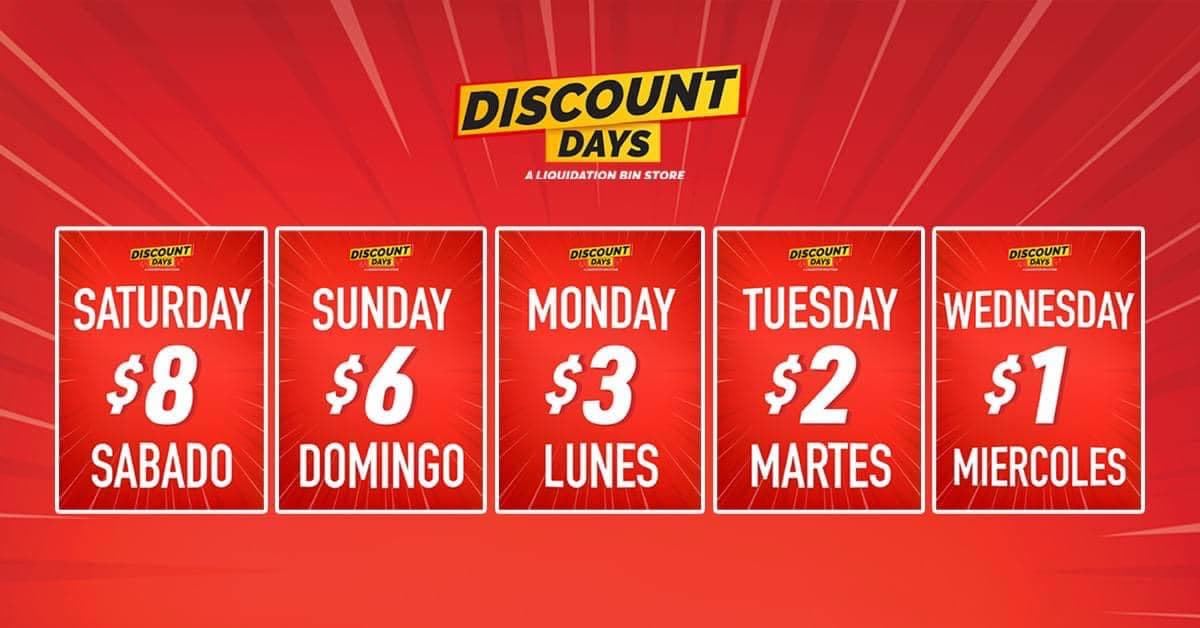 Discount Days