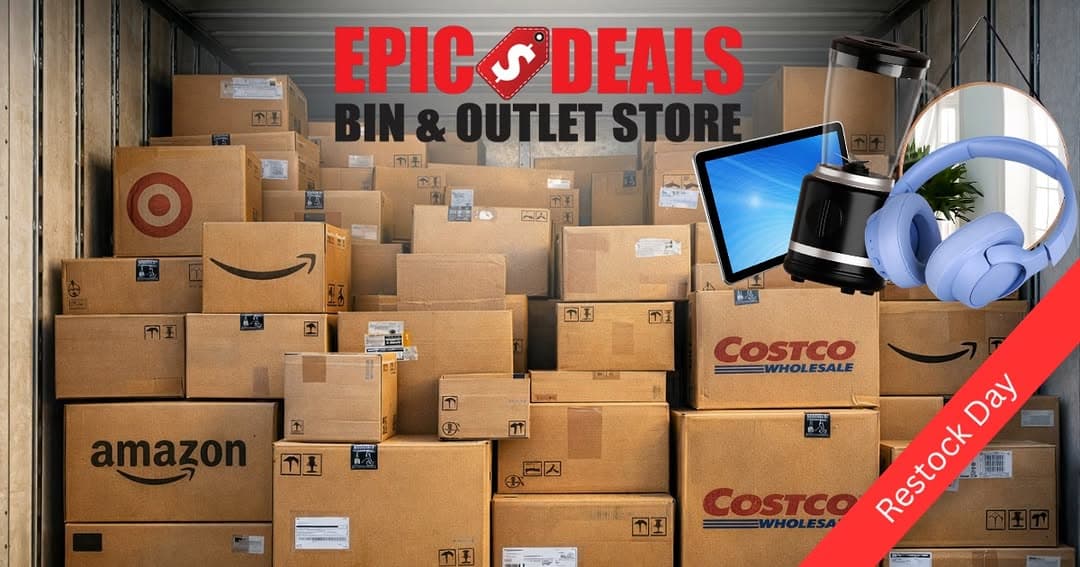 🚨 Atención raza 🚨
Mañana estaremos CERRADOS 🚫
Estamos preparando todo lo bueno que viene 👀🔥
👀 mercancía nueva llegando…
Nos vemos JUEVES desde las 9AM
y créeme… no vas a querer llegar tarde 😏
🗓️ Ofertas de la semana:
🟢 Lunes – Todo a $2
🔵 Martes – Todo a $1
❌ Miércoles – Cerrado (restock)
🟡 Jueves – Todo a $10 (mercancía nueva)
🔴 Viernes – Todo a $8 + 10% OFF outlet
🟣 Sábado – Todo a $6
🟠 Domingo – Todo a $4
📍 Epic Deals – Mercedes, TX