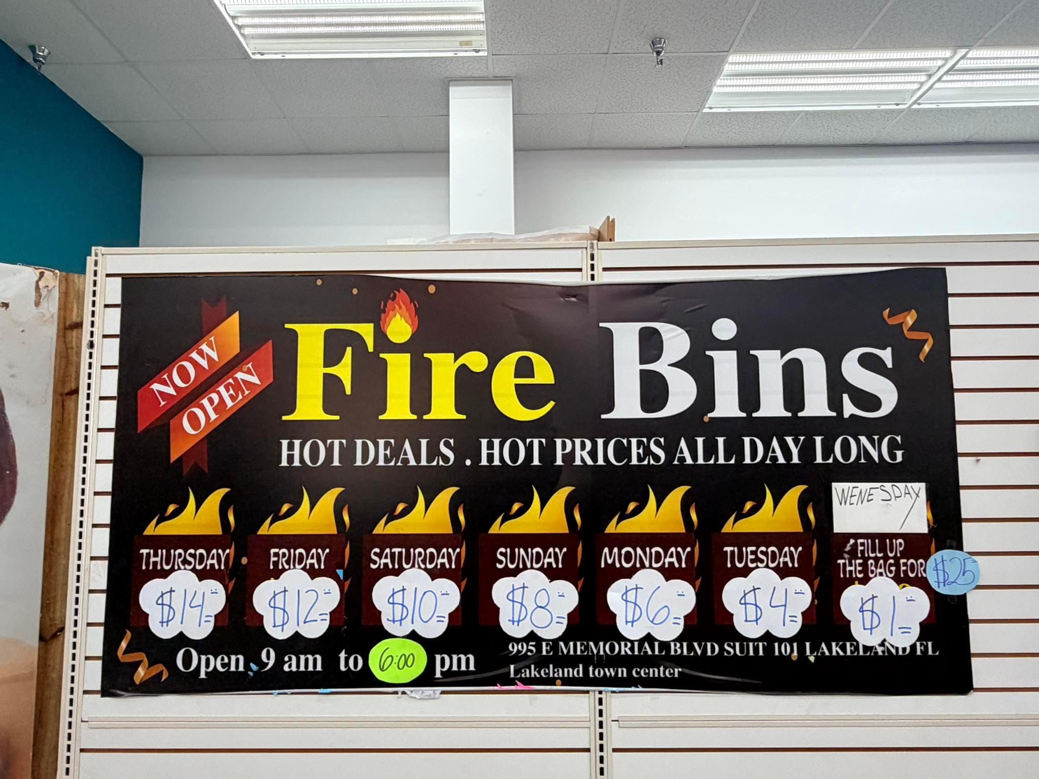 Fire Bins