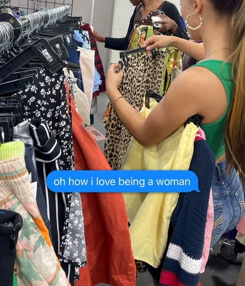 Inside Goodwill Outlet Store - bin store floor view