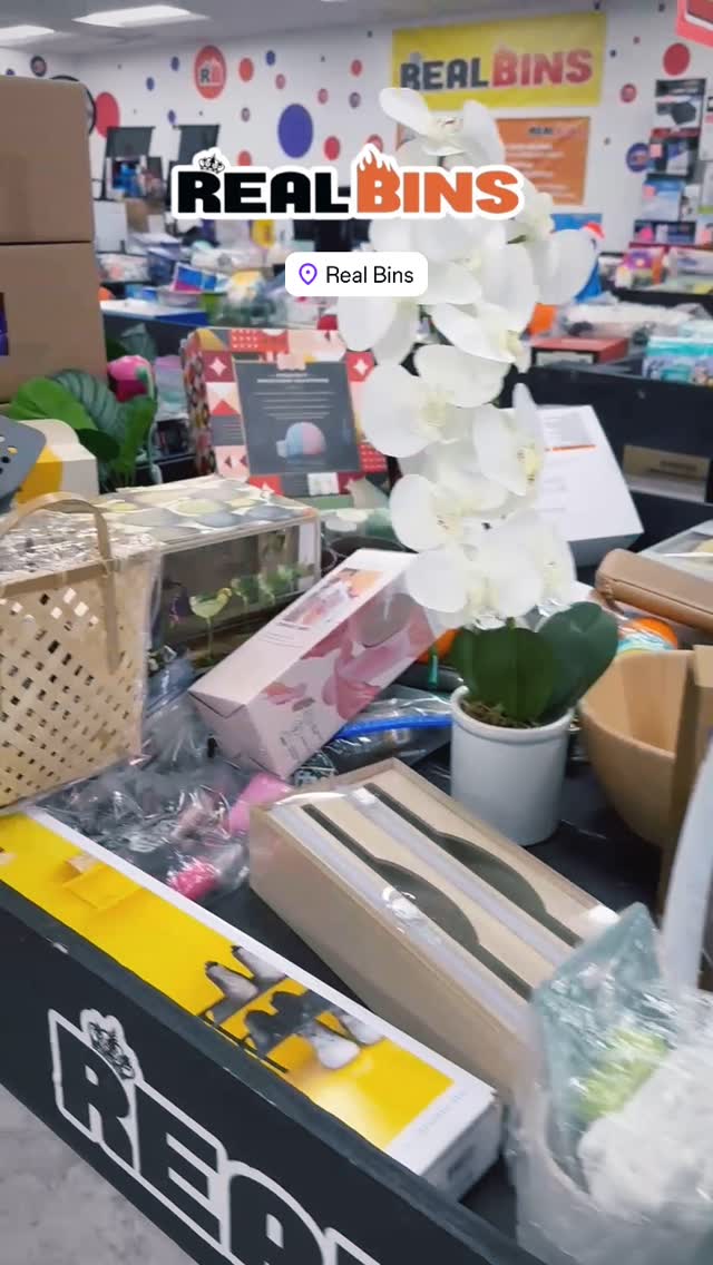 Inside Real Bins - bin store floor view