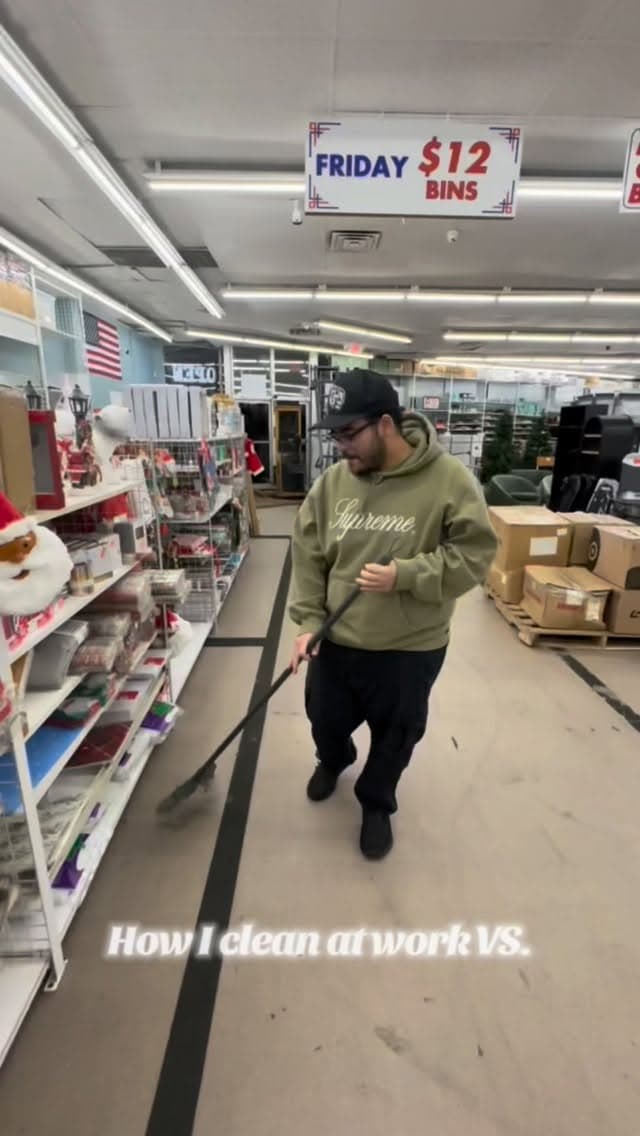 Inside Things Outlet - bin store floor view
